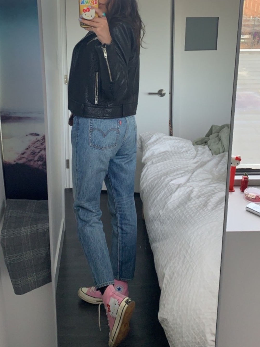 Levi's Women's Light Blue Straight-Leg Jeans - Picture 5 of 12